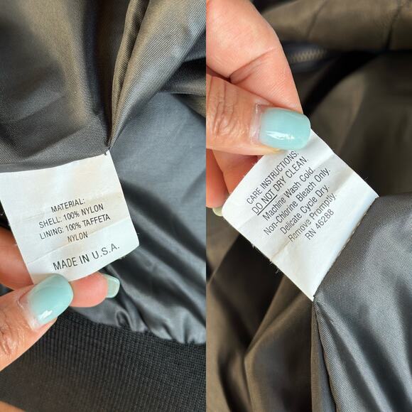 Vintage 90s Y2K Crown GWRRA Gold Wing Peg Men's Large Motorcycle Varsity Jacket - Picture 11 of 11